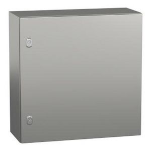 Kast Volle deur 600x600x250mm RVS 316L Scotch Br Spacial S3X