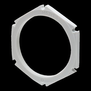 Contramoer kunststof M63x1,5 grijs (EMUG63LG)