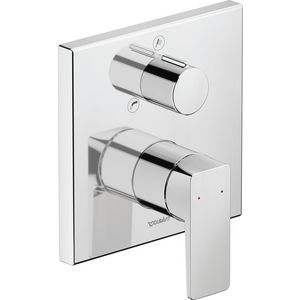 Manhattan 1-hendel badmengkraan inbouw chroom 150x82x173mm