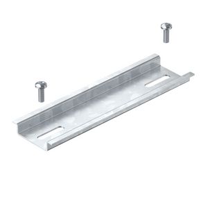 DIN-rail met bevestigingsschroeven 119x35x7,5