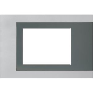 Afdekraam tbv FP701CT (IP) aluminium KNX