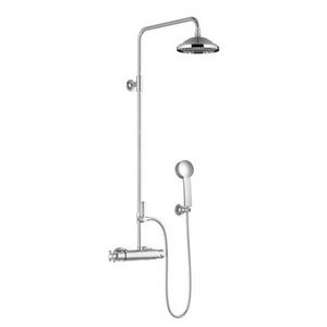 Madison Showerpipe m douchetherm ex handdouche Dark Plat mat