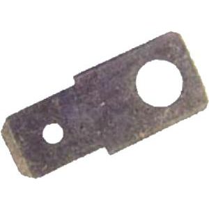 Vlaksteker 6.3x0.8mm gat 4,2mm vertind Type I VVE=100