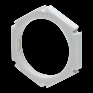 Contramoer kunststof M32x1,5 grijs EMUG32 (EMUG32LG)