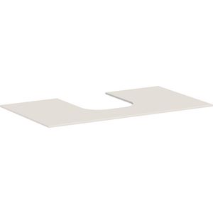 Console 980x550mm met utsparing in het midden countertop 600/480 Xevolos E 54209780