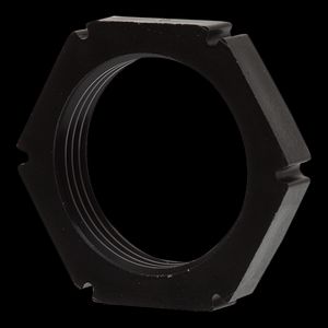 Contramoer kunststof M25x1,5 zwart (RAL 9005) (EMUG25BK) VVE=100