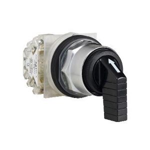 Keuzeschakelaar Terugvering 3 standen Lange hend 9001K