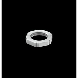 Contramoer kunststof M20x1,5 grijs, vlamvertragend DIN 45545 (EMUF20LG) VVE=100