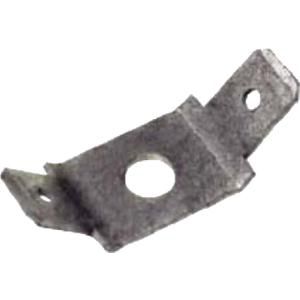 Vlaksteker 6.3x0.8mm gat 4,3mm vertind Type V VVE=100