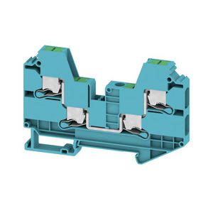 Doorvoer bl. SNAP IN blauw 6mm2 41 A 1000 V nr. VVE=50