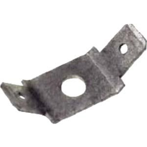 Vlaksteker 6.3x0.8mm gat 6,2mm vertind Type V VVE=100