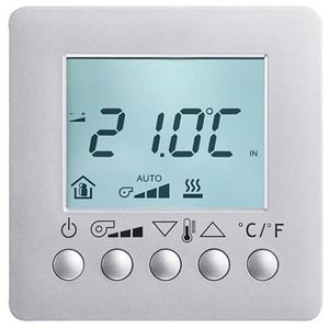 KNX fan-coil RTR display opb f-aluzilver (6138/11-83)