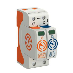Netoverspanningsbeveiliging V20 lekstroomvrij 1P+NPE 280V