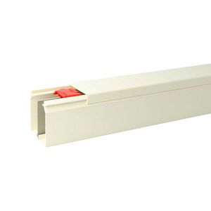 Lengte a 2m. Leidingkanaal KK 60x60 kabelkoker creme VVE=12