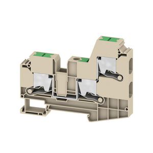 Doorvoer blok SNAP IN d. beige 10mm2 57 A 1000 VVE=50