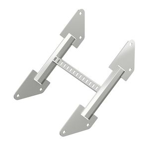 Stijg/vervalstuk 49 1000mm thermisch verzinkt