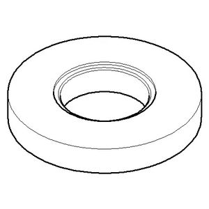 Rozet 55x25,2x9mm Champagne (22kt Goud)