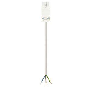 Aansluitsnoer GST15I3 female 1,5mm² 800cm PVC ECA wit VVE=10