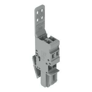1-draads female steker CAGE CLAMP 4 mm2 grijs VVE=50