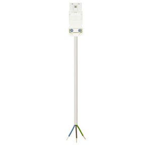 Aansluitsnoer GST15I3 male 1,5mm² 50cm ECA LS0H wit VVE=100