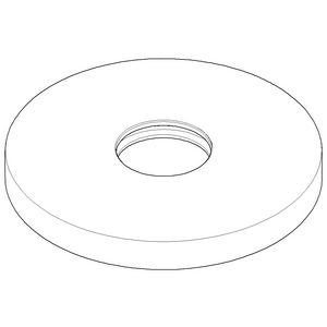 Rozet 135x40,5x15mm chr gebors.