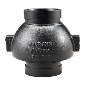 Shurjoint groef keerklep dubbele klep MM 88,9mm 3" DN80