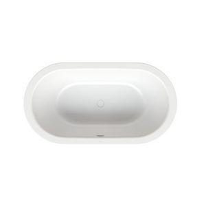 Bad BetteStarlet Oval 1500x800mm Edelweiss 1 greepboring