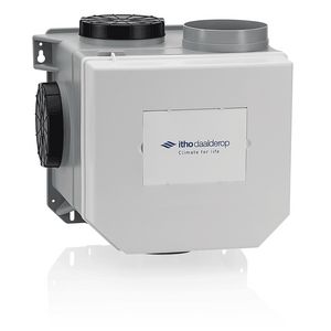 Woonhuisventilator CVE-S ECO met interne vochtsensor + perilexstekker