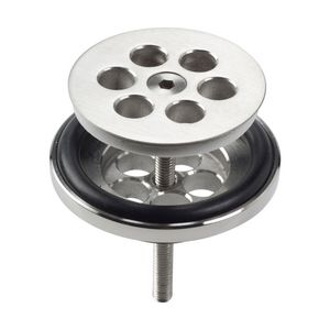 Mini Wash Me plug v.siliconen waterstop RVS geborsteld