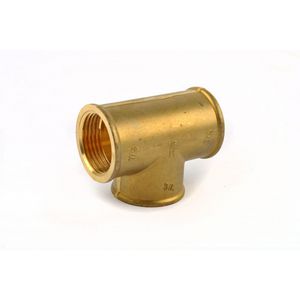 T-stuk 3/4"bi korte draad