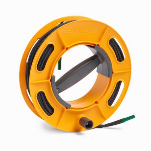 testkabel op haspel