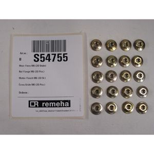 Set a 20st. Moer flens M6 Avanta /Q25-35/Q45-115/QPro45-115