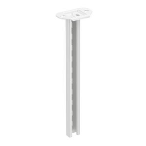Hangconsole 2F-1000mm zinkpox wit RAL9010