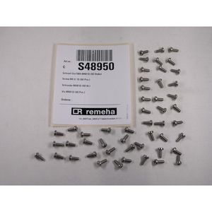 Set a 50st. Schroef DIN7985 M4x10 S48950