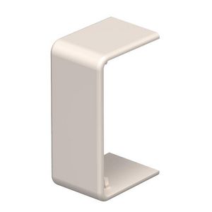 Naadafdekking 15x30mm polyvinylchlorid creme wit 9001 VVE=10