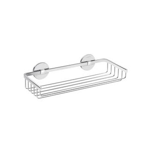 CANA BASKET 30X13CM CHROME