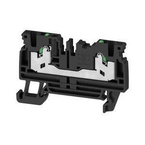 Doorvoer blok SNAP IN zwart 2.5mm2 24 A 800 nr. VVE=100