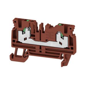 Doorvoer blok SNAP IN bruin 2.5mm2 24 A 800 nr. VVE=100