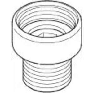 Nippel Reductiestuk 30x32mm Messing geborsteld