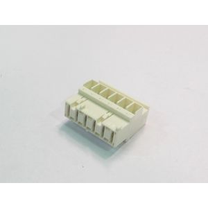 Connector 6-p. wit in FS/WHBC