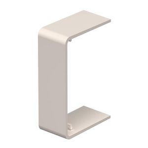 Naadafdekking 25x40mm polyvinylchlorid creme wit 9001 VVE=10