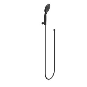 Handdoucheset slang 150cm wandhouder mat zwart