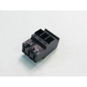 Connector 3-p. donker blauw FS/WHBC