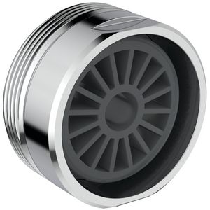 Large flow straightner for bath chrome