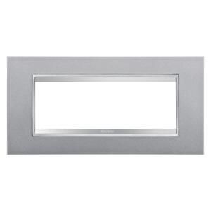 LUX PLAAT-VAN GELAKT TECHNOPOLYMEER-6 MODULE-TITANIUM