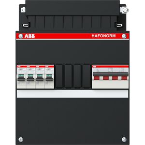 Groepenkast 3-fase 1 HS 40A 4P 4 RCBO B16 30 mA