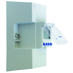 Opbouwset DIN-rail behuizing 35mm (2 mod) verzegelbaar