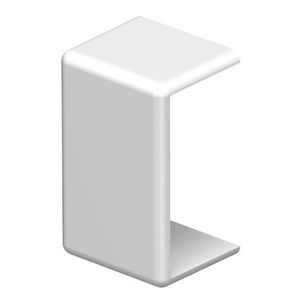 Naadafdekking 10x20mm polyvinylchlorid puur wit VVE=10