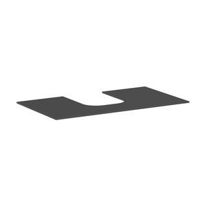 Console 980x550mm met utsparing in het midden countertop 600/480 Xevolos E 54209760