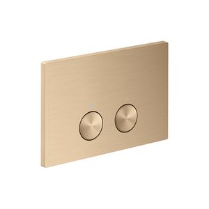 Drukplaat AXOR FlushPlate Brushed Bronze